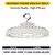 HRHB-2-LS-CS-U-HE-WH - HoverBay Round Highbay Lumen & CCT Selectable White - Halco