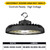 HRHB-4-LS-CS-H-BL - HoverBay Round Highbay Lumen & CCT Selectable - Halco