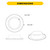 CDL-4-REFL-HZT - 4in Commercial Downlight Haze Reflector Insert - Halco