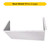 SAL2-BLS-WH-L - Sektor Area G2 Large Backlight Shield White 200W-300W - Halco