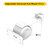 SEK-PM-WH - SekTor Adjustable Universal Pole Mount White for 100W-300W - Halco