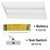CBT-24-LS-CS-UNV-EM - 2x4 LED Center Basket Troffer Selectable with EM - Halco