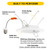 PUSH-RSD-6-CS-BT-120V - 6in 10W Selectable CCT LED Retrofit Downlight - Halco