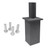 HAL-VTS5-D - 5in Square Tenon Pole Top Mount 2-3/8in Tenon - Halco