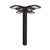 HAL-4-SQS-25FT-11G-TD-BZ-KIT - 25Ft 4in Square Steel Pole Kit - Halco