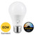 9A19-LED-9CS-E26-D-T20 - 9W LED A19 Selectable CCT 800 Lumens - Halco