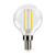 3G16.5-CL-FLED4-930-E12-D - 2.7W G16.5 LED Globe 3000K E12 Clear Dimmable - Halco