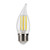 CA11-CL-FLED4-950-E26-3WD - 5000K 3-Way LED CA11 Bulb - Halco