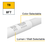 96T8-40S-8CS-DE-BYP3-LED - 8ft LED T8 40W Color & Lumen Selectable - Halco