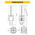 PLD5O-8CS-HYB-GX23-LED2 - 5.5W LED Double Tube Plug-In GX23 Selectable CCT - Halco