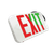 EZRXTEU2RGB - Thermoplastic Red/Green LED Exit Sign Black AC Only - Best Lighting