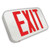 EZRXTEU2GW2C-277-USA - Thermoplastic Exit Sign Green White 277V - Best Lighting