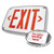 WLEZXTEU1RW2C-277-TP-CUSTOM - Wet Location Exit Sign Red Single Face 277V - Best Lighting