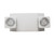 EMB-USA - LED Reduced Profile Thermoplastic Emergency Unit Black - Best Lighting