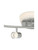 1049TFD3H-35 - 4-Head LED Track Light Flush Mount Combo 3000K 2110 Lumens - Designers Fountain