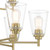 95789-BG - Westin 30" 9-Light Brushed Gold Chandelier - Designers Fountain