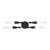 D231M-4B-MB - 16.25" 4-Light Matte Black Vanity Light - Designers Fountain