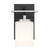 D250M-WS-MB - Prince St 1-Light Wall Sconce Matte Black - Designer Fountain