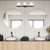 D252C-3B-MB - Crown Heights 25" 3-Light Matte Black Vanity Light - Designers Fountain