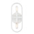 D254C-2WS-MW - Carousel 2-Light Wall Sconce - Designer Fountain