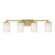 D257M-4B-BG - Leavenworth 33" 4-Light Brushed Gold Vanity Light - Designer Fountain