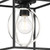 D260M-SF-MB - Kew Gardens 10" 1-Light Semi-Flush Ceiling Light Matte Black - Designers Fountain