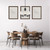 D267M-5CH-MB - Malone 20" 5-Light Matte Black Chandelier - Designers Fountain