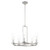 D268C-5CH-PN - 5-Light Hudson Heights Chandelier Polished Nickel - Designers Fountain