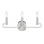 D269C-3B-BN - 20" 3-Light Vanity Light Brushed Nickel - Designer Fountain