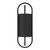 D272M-5EW-BK - Nightfall 16" 1-Light Black Outdoor Wall Lantern 60W - Designers Fountain
