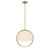 D274M-16P-BG - Eterna 16" Brushed Gold 1-Light Pendant - Designers Fountain