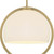 D274M-16P-BG - Eterna 16" Brushed Gold 1-Light Pendant - Designers Fountain