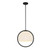 D274M-16P-MB - Eterna 16" 1-Light Pendant Matte Black 60W - Designers Fountain