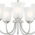D278M-5CH-BN - Bronson 20.25" 5-Light Chandelier Brushed Nickel - Designers Fountain