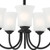 D278M-5CH-MB - 5-Light Bronze Chandelier - Designer Fountain