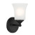 D278M-WS-MB - Bronson 9.5" Matte Black 1-Light Wall Sconce 60W - Designers Fountain