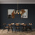 D280M-8CH-OSB - Eden 30" 8-Light Chandelier Old Satin Brass - Designers Fountain