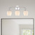 D289M-3B-PN - Dita 23" 3-Light Vanity Polished Nickel - Designer Fountain