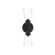 D290C-2WS-MB - Norro 5.25" 2-Light Matte Black Wall Sconce 60W 120V - Designer Fountain