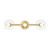 D294C-3B-BG - 24in 3-Light Bath Vanity Brushed Gold - Designer Fountain