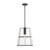 D299M-14P-MB - Alonzo 14" 1-Light Pendant Matte Black 60W - Designer Fountain