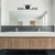 D314C-6B-MB - 27.5" 6-Light Matte Black Vanity Light - Designers Fountain