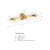 D318M-3B-BG - Demi 24" 3-Light Vanity Light Brushed Gold 120V 60W - Designers Fountain