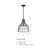 D340M-12P-MB - Evensong 12" 1-Light Pendant Matte Black 120V - Designers Fountain
