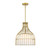 D340M-16P-BG - Evensong 15.75" 1-Light Pendant Brushed Gold - Designers Fountain