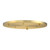D345M-CANS-BG - Neva Brushed Gold 13.75" Ceiling Pan Canopy - Designers Fountain