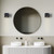 D353C-WS-MB - Fleur Oasis 6.75" Matte Black 1-Light Wall Sconce 60W - Designers Fountain