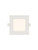 EV685SWK50WH - 6.85" Square Slim Panel LED Downlight 5CCT 12W 120V - Designers Fountain