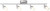 EVT102027B-35 - 4-Light 23W LED Fixed Rail Track Kit 2700K 1900 Lumens - Designers Fountain