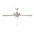 FP-GLT52B30-BN - 52" Indoor/Outdoor Ceiling Fan 3-Light 3000K Brushed Nickel - Designers Fountain
